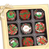 Christmas Chocolate Oreos - Box of 9