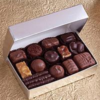 Assorted Chocolates Silver Box