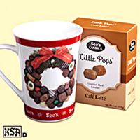 Christmas Mug with Cafe Latte Little Pops