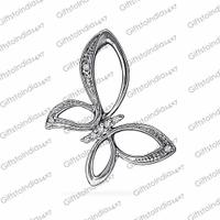 Beautiful Butterfly Diamond Pendant