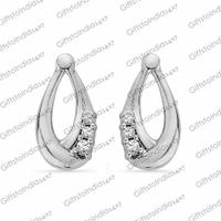 Magnificent Pair of Diamond Earrings