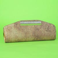 Off White Stone Studded Clutch