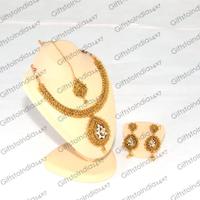 Glamorous Golden Jewellery Set