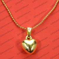 Golden Heart Neck Piece