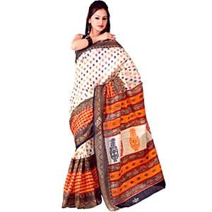Printed Cotton Saree