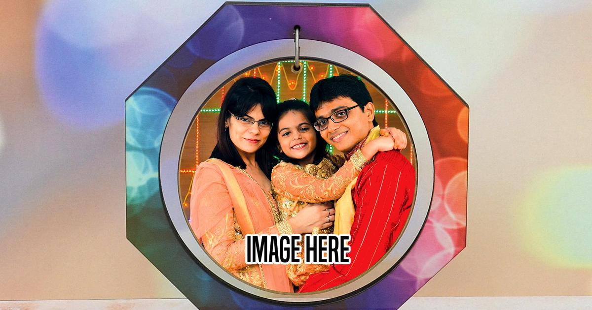 Octogen Photo Frame Octagon Shaped Photo Frame, Personalized Photo Frames