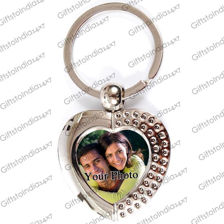 Heart- Shaped Keyring Holder