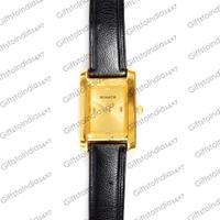 Square Leather Band Watch for Her