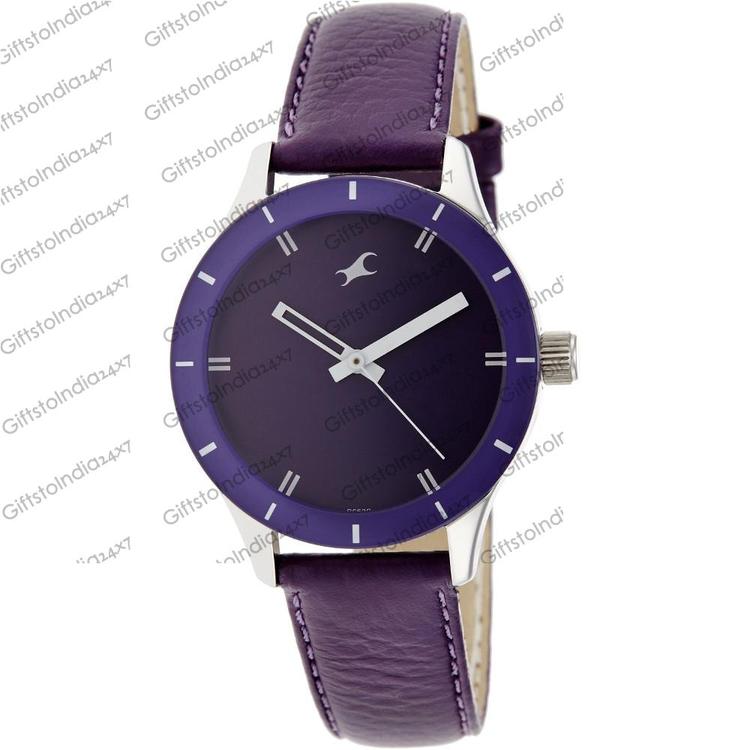 Analog Purple Dial Women's Watch - 6078SL05