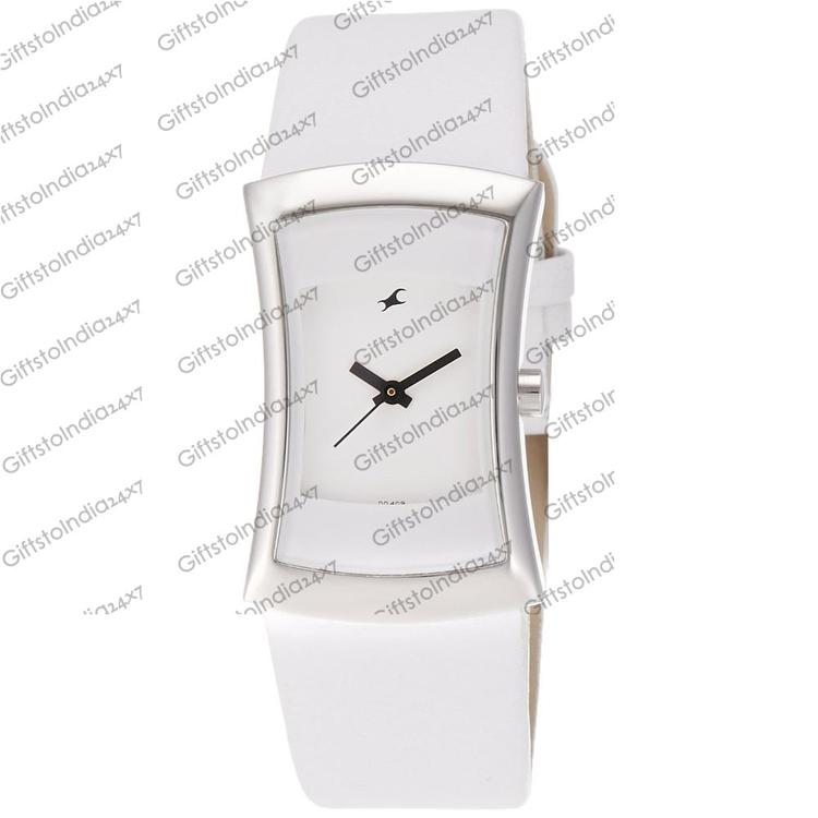 Analog White Dial Women's Watch - 6093SL01