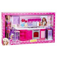 Barbie Cooking Fun Kitchen Doll