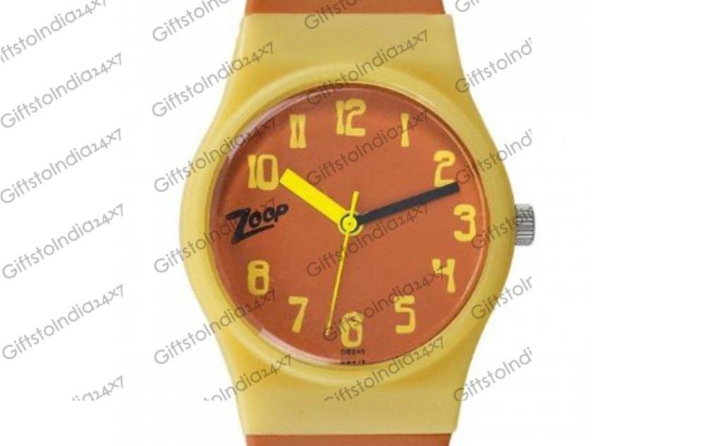 how to set alarm in zoop watch