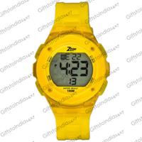 Zoop C4041Pp01 Yellow/Grey Digital Watch