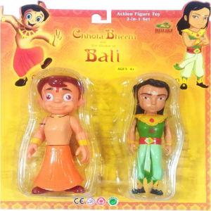 Chhota Bheem Bheem and Arjun Action Figure 2 in 1 Set, Gifts for Kids Chhota Bheem Bheem and Arjun Action Figure 2 in 1 Set, Gifts for Kids
