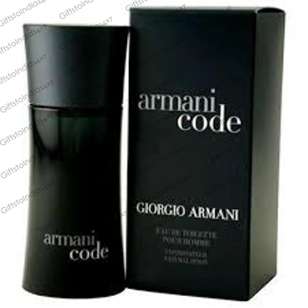 Black code giorgio online armani