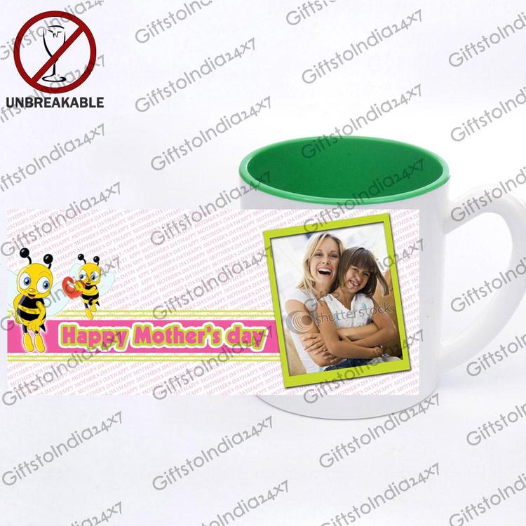 Mother's Day Unbreakable 2 Tone Mug - Green