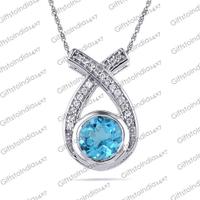 Altruistic Blue Diamond Pendant