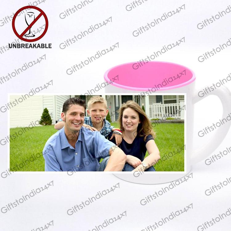 Unbreakable 2 Tone Mug - Pink