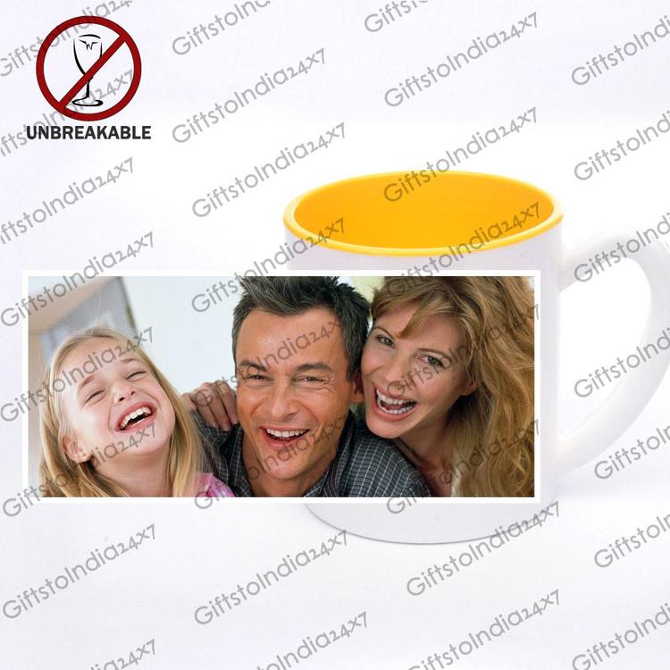 Unbreakable 2 Tone Mug - Yellow