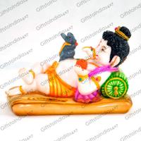 Majestic Lying Down Ganesha Idol