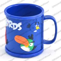 Playful Blue Angry Bird Mug For Kids
