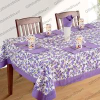 Lavender Colored Classy Table Cover
