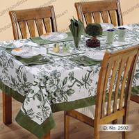Leafy Floral Table Cover