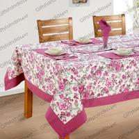 Floral Pink Table Cover