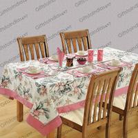 Gorgeous Floral Print Table Cover