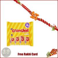 Cadbury Crunchie Bars 4 Pack 125 gm Rakhi Special