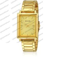 Sonata Grnda Ne7078Ym02 Gold/Gold Watch