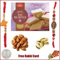 Haldiram Kaju Burfi Dryfruit Rakhi Pack