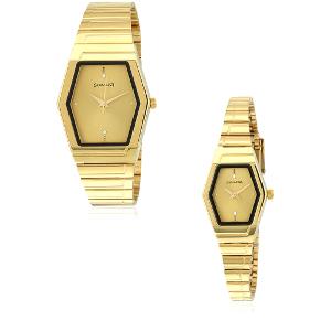 Sonata Nc70838074Ym02 Pair Watches