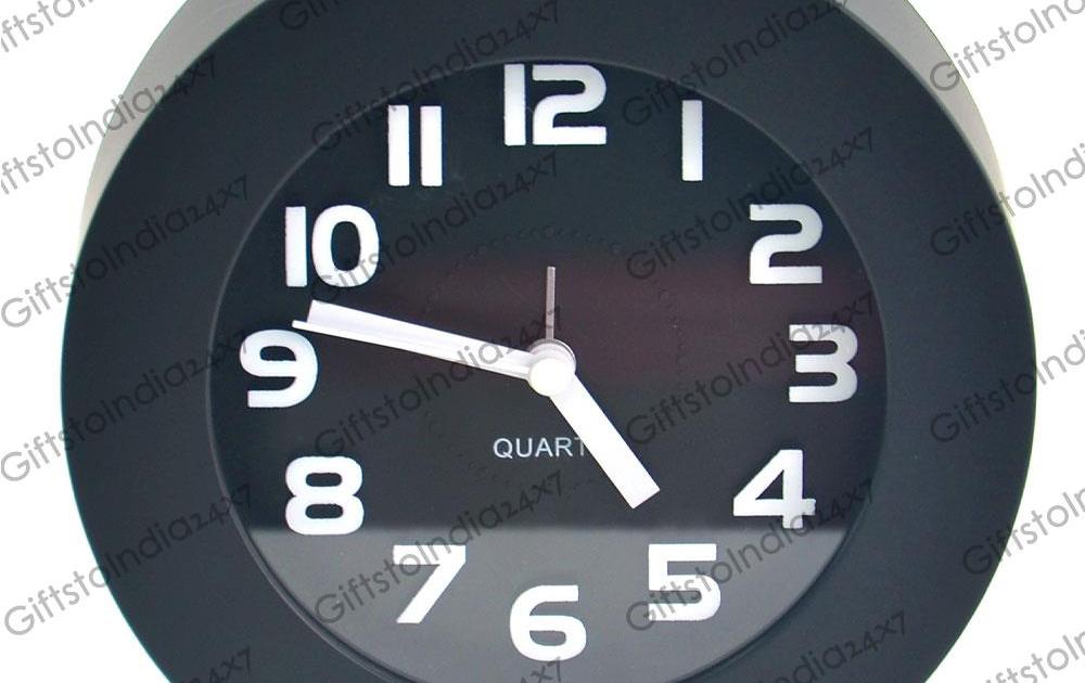 Classy & Elegant Black Alarm Clock Clocks