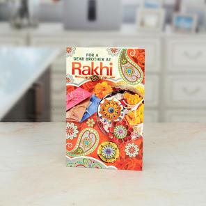 Dear Brother Card with Rakhi