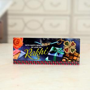 Vibrantly Coloured Rakhi Greetings Card Vibrantly Coloured Rakhi Greetings Card