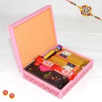 A Delightful Box of Chocolates with Rakhi