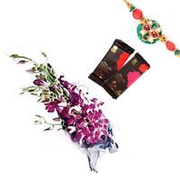 Orchid & Chocolate & Rakhi