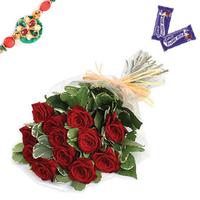 Roses & Chocolates & Rakhi