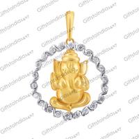 Beautiful Vishwaraja Diamond Pendant