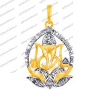 Amazing Pitambara Diamond Pendant