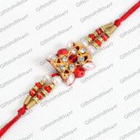 Beautiful Flowery Rakhi Bracelet