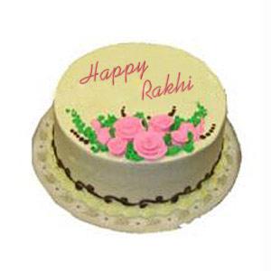 2 Kg Butterscotch Rakhi Cake