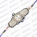 Gorgeous White Beads Rakhi