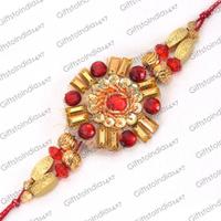 Amazing Antique Zardosi Rakhi