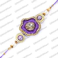 Delightful Violet Rakhi