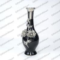 Black & Silver Vase
