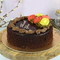 1 Kg Cake with Flower Toppings