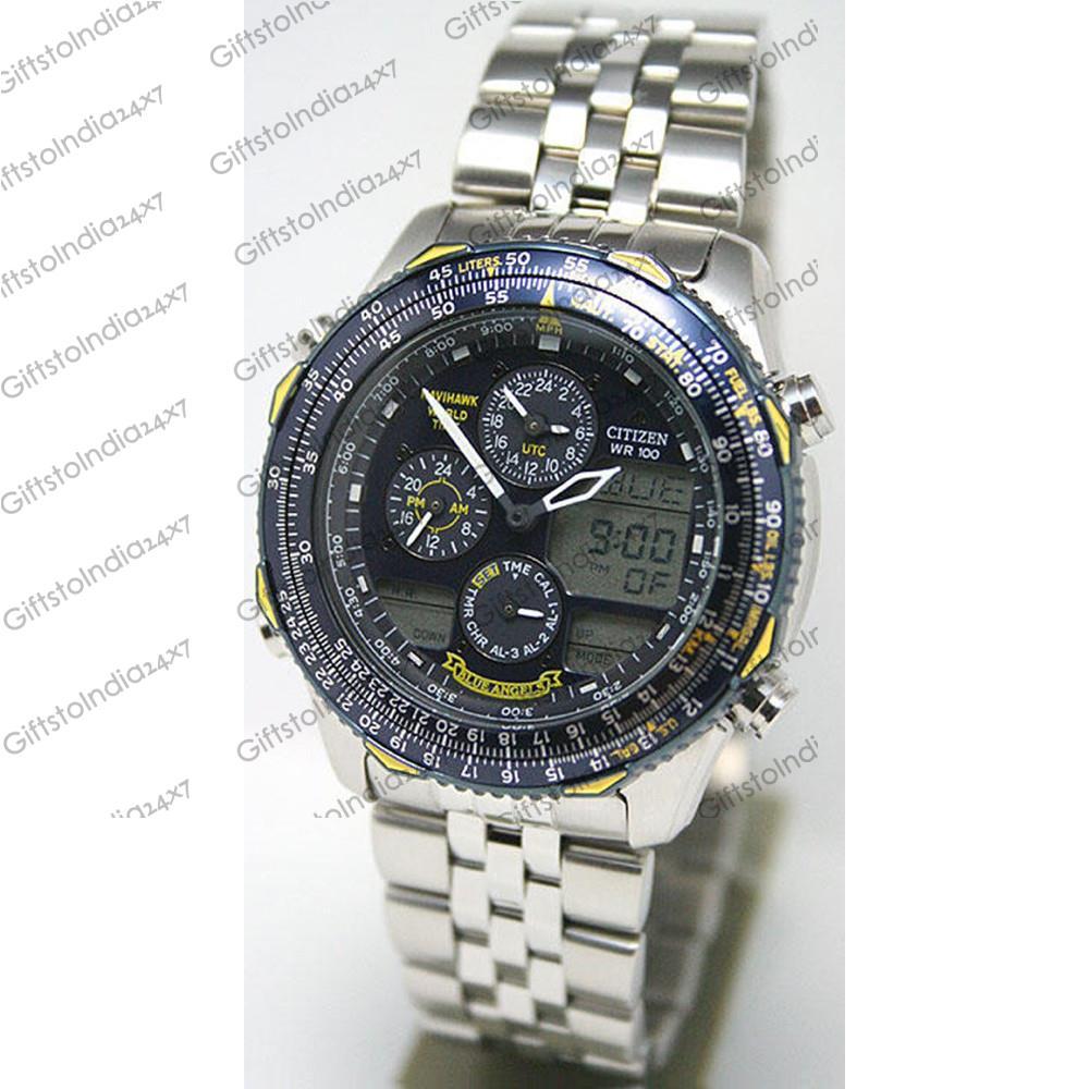 Citizen Analog-Digital Black Dial Men's Watch - JN0040-58L, Watches