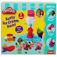 Play Doh Softy Ice Cream Swirl, Multi Color